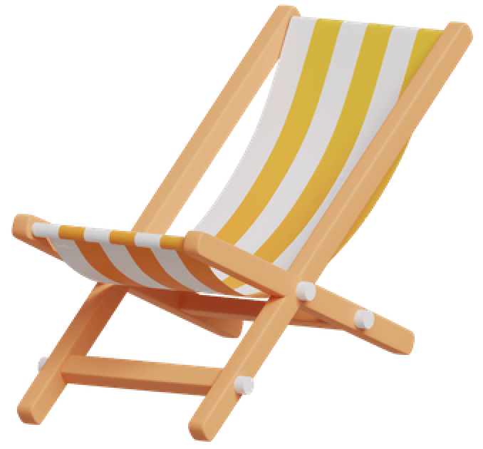 A lounge chair